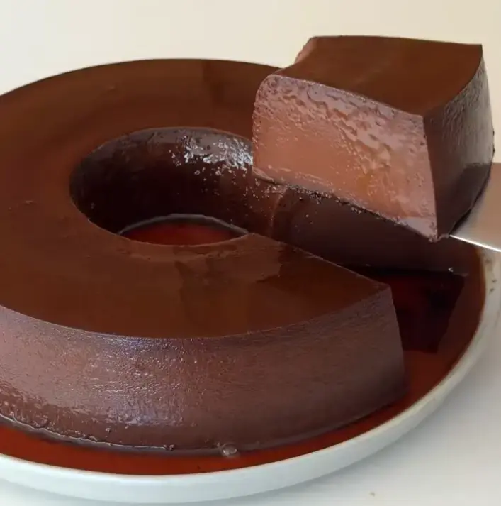 Pudim de Cacau Sem Açúcar